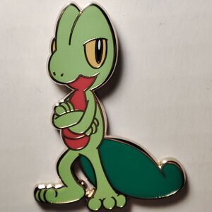 Pokemon TCG Treecko Enamel Pin Official Nintendo Collectible Character Badge